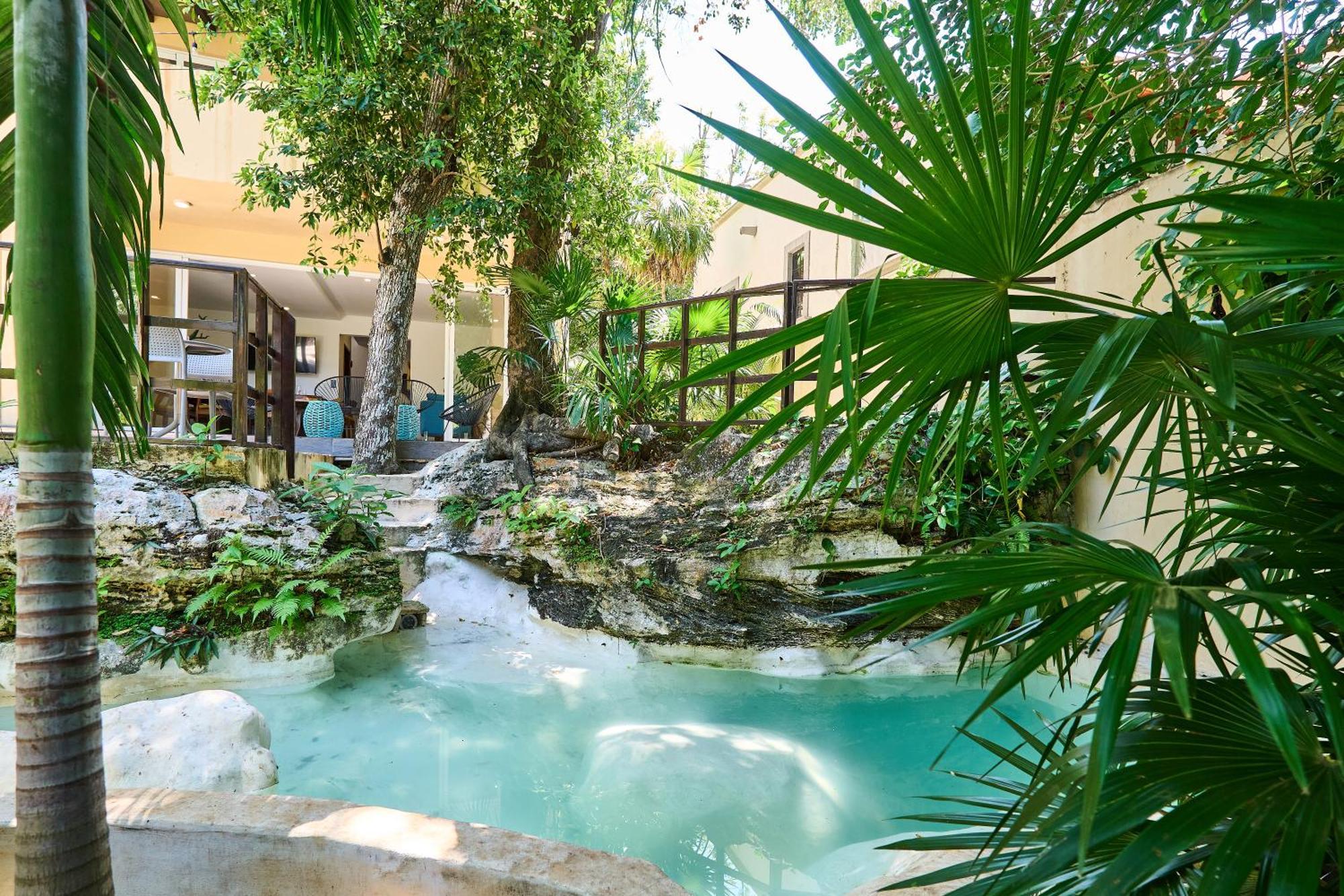 Villa Stunning Mansion 6Br With Artificial Cenote And Private Pool With Ocean View Playa del Carmen Exterior foto